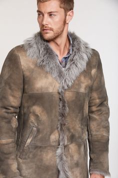 Jackson Toscana Sheepskin Coat | Overland Classic Sheepskin Coat With Faux Fur Trim, Classic Sheepskin Fur Coat With Faux Fur Trim, Classic Long Sheepskin Fur Coat, Sheepskin Long Coat In Mink Color, Long Sheepskin Coat In Mink Color, Mink Sheepskin Long Coat, Mink Color Sheepskin Long Coat, Rugged Sheepskin Long Sleeve Outerwear, Rugged Sheepskin Outerwear With Long Sleeves