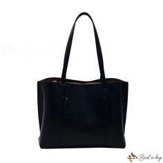 Bird in Bag - Shoulder bag large capacity female large bags new simple fashion shopping bags handheld PU tote bag Large Everyday Use Bags, Large Capacity Tote Satchel For Office, Office Tote Satchel With Large Capacity, Office Satchel Tote With Large Capacity, Office Satchel With Large Capacity Tote Shape, Chic Large Satchel For Everyday Use, Everyday Large Double Handle Bags, Minimalist Large Capacity Box Shoulder Bag, Large Satchel With Double Handle For Shopping