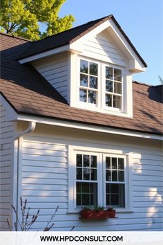 minimum roof pitch for dormers Gable Dormer Addition, French Country Dormers, Roof With Dormers, Roof Dormer Ideas, Gable Dormer, Adding Fake Dormers To A House, Gabled Dormer, Dormer Window Ideas, Gable Roof With Shed Dormer