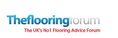 the flooring forum logo on a white background