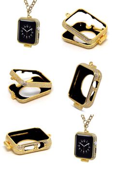 apple watch necklace pendant gold Premium bling rhinestone diamonds encrusted 24kt 24ct gold plated jewelry – www.Nuroco.com            38mm, 40mm, 42mm, 44 mm, series 4 3 2 1  luxury iwatch #applewatch #applewatchbands #watch #watches #applewatchfashion #nuroco Worldwide shipping Gold Bracelet Strap Watch For Anniversary, Gold Anniversary Bracelet Strap Watch, Gold Bracelet Strap Jewelry For Anniversary, Gold Rectangular Jewelry For Anniversary, Gold Diamond Watch With Stainless Steel, Gold Stainless Steel Diamond Watch With Diamond Hour Markers, Luxury Cubic Zirconia Jewelry And Watches For Gift, Luxury Gold Rectangular Diamond Watch, Gold Diamond Watch Stainless Steel As Gift