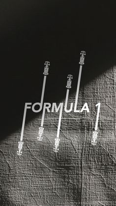 a black and white photo with the word formula on it