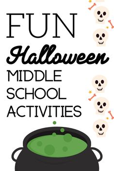 fun halloween middle school activities for kids