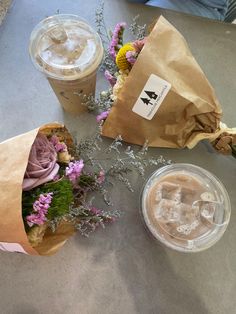 summer flower coffee date pink purple aesthetic latte cafe bouquet Flower Shop Content Ideas, Coffee Shop Flowers, Coffee With Friends Aesthetic, Cozy Self Care, Coffee Mood Board, Ephesians 3 17, Flowers And Coffee, Mobile Coffee Cart, Donut Coffee