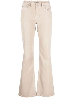 light beige stretch-cotton denim belt loops logo print to the rear front button and zip fastening classic five pockets flared hem Jeans Png, Tan Jeans, Beige Jeans, Khaki Jeans, Denim Belt, Beige Pants, Printed Jeans, Denim Flares, Jeans Flare