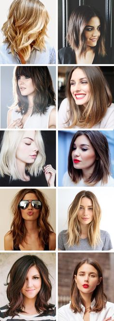 Great mid-length haircuts. the Lob. Midlength Haircuts, Hair Affair, Mid Length Hair, Love Hair, Hair Today, Length Hair