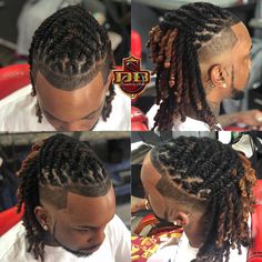 Men Dreads Styles Black Man Wedding, Mens Loc Styles With Shaved Sides, Men’s Loc Styles Updo, Men Dread Hairstyles Black Man, Men Wedding Loc Styles, Hightop Locs Style Men, Dread Hairstyles For Men Medium, Hightop Dreads Styles Men, Men’s Locs