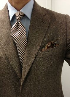 Textures. Suits Men, Brown Suits