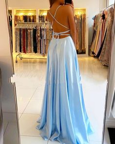 Modern Blau Abendkleider Lang | Günstige Abendmoden Abiballkleid_Abendkleider_Kleider für Besondere Anlässe_Brautkleider,Abiballkleider,Abendkleider | Babyonlinedress.de Lifht Blue Prom Dresses, Baby Blue Satin Prom Dress, Prom Dresses Sky Blue, Silk Prom Dress Light Blue, Baby Blue Long Dress, Baby Blue Prom Dress Long Silk, Baby Blue Formal Dress, Prom Dresses Open Back, Prom Dresses Light Blue