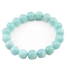 Transform Your Energy: Adorn Yourself with Spiritual Jewelry Designed to Elevate Your Vibration Delight in the Serenity of Blue Amazonite Experience the allure of our stunning Blue Amazonite Bracelet, featuring a captivating "sea-like" soft blue hue that is both visually soothing and strikingly beautiful. This exquisite bracelet is designed to attract admiration and positive comments, making it a delightful addition to your jewelry collection. Perfect Fit for Every Wrist Available in three sizes Good Luck Bracelet, Amazonite Bracelet, Positive Comments, Throat Chakra, Spiritual Jewelry, Heart Chakra, Blue Hues, Stretch Bracelet, Stylish Accessories