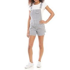 Indigo Rein Stripe Shortalls In Color Medium Blue And White Stripes Features A Chic Eye-Catching Appeal Through The Stripes Of These Denim Shortalls. Product Details: Mid-Rise Short, Buckle Closure, Square Neck, Adjustable Straps, 2 Slant Pockets, 3 Patch Pockets, Stripe Pattern, Imported. Product Specifications: 4 In Inseam Material & Care: Denim, Cotton, Machine Washable. Brand New With Tags, Juniors Size 9. Retail $42. Nbk_fire_attire Price $33 Sleeveless White Cotton Overalls, Striped Cotton Overall Jumpsuits And Rompers, Spring Short Overalls With Pockets, Casual Blue Shortalls For Work, Casual White Cotton Shortalls, Casual Blue Workwear Shortalls, Summer Striped Cotton Overalls, Striped Cotton Overalls For Spring, Spring Striped Cotton Overalls