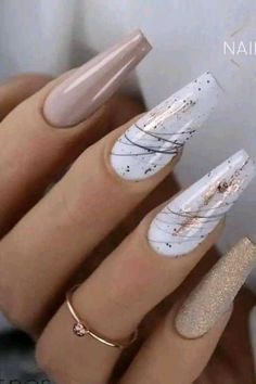 Hailey Nails, Elegant Nails, Coffin Nails Designs, Classy Nails, Pretty Acrylic Nails, Fancy Nails, Chic Nails, Dope Nails, Short Acrylic Nails