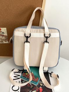 Bag For Love - Colorblock Release Buckle Decor Backpack  - Women Backpacks Functional Backpack, Blue Backpack, Cute Bag, Blue Bags, Olivia Mark, Kate Spade Top Handle Bag, Womens Backpack, Backpack Bags, Mini Bag