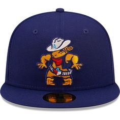 Wearing this New Era 59FIFTY hat on more than just game day allows your Amarillo Sod Poodles fandom to be seen all the time. A trendy high crown and fitted construction pair for a classic design. Bold Amarillo Sod Poodles embroidery completes this cap for an accessory that shows you're more than an average fan. Flat bill with ability to curve Imported Officially licensed Material: 100% Polyester Embroidered graphics with raised details Structured fit Brand: New Era High Crown Contrast-color unde Game Day Throwback Hat With Curved Brim, Throwback Curved Brim Hats For Fan Gear, Game Day Flat Brim Hat One Size Fits Most, Throwback Curved Brim Hat For Game Day, Curved Brim Sports Fan Hat, Sports Fan Hat With Curved Brim, Throwback Game Day Hat With Curved Brim, Sports Fan Hats With Curved Brim, Collegiate Flat Brim Hats For Fan Gear