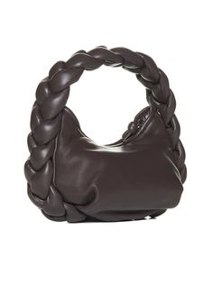 Shoulder Bag from Hereu Composition: ->lambskin, 100% | Hereu Women's Shoulder Bag in Brown | FW23/24 Single Braid, Minimalist Shoes, Fisherman Sandals, Strap Top, Heart Eyes, Luxury Retail, Shoulder Bag Women, Leather Crossbody Bag, Leather Crossbody