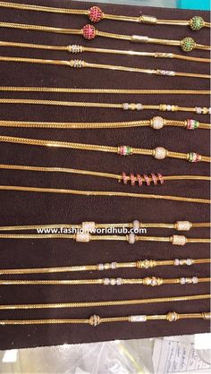 Black Beads Mangalsutra Design, Black Gold Jewelry, Gold Chain Design, Gold Mangalsutra, Gold Jewelry Stores, Gold Wedding Jewelry