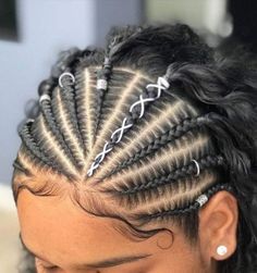 Curly Braided Hairstyles, Hairstyle Examples, Natural Hair Bun Styles, Beautiful Braided Hair, Pretty Braided Hairstyles, Natural Hair Braids, African Braids Hairstyles