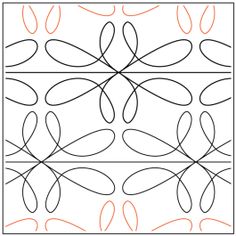 an image of a quilting pattern that looks like it has been made in the same style