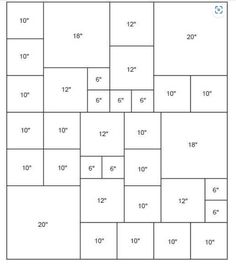 the floor plan for an apartment building