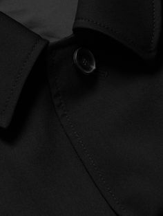 DESIGNED BY MR PORTER. Mr P.'s overshirt recalls workwear styles with its boxy fit and flap pockets. It's tailored from wool-twill that holds its shape nicely and fastens with dark horn buttons. Tom Ford Bag, Mr P, Wardrobe Edit, Workwear Fashion, Loungewear Shorts, Casual Blazer, Suede Jacket, Mens Outerwear, Mr Porter