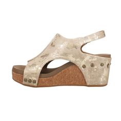 PRICES MAY VARY. The oh-so popular Carley wedge is here and we are just so excited! Pair these wedges with your favorite summer dress or spice it up with your best jeans! Platform Wedge Sandal 1 1/38 " Flatform with 3 " Heel Adjustable Velcro Ankle Strap Platform Wedge Sandal Cheap Wedge Sandals With Cushioned Footbed And Block Heel, Cheap Chunky Platform Wedge Sandals, Cheap Adjustable Wedge Sandals With Heel Strap, Cheap Trendy Platform Wedge Sandals, Cheap Adjustable Strap Round Toe Wedge Sandals, Cheap Adjustable Wedge Heel Sandals, Cheap Slingback Wedge Sandals For Spring, Casual Cheap Wedge Sandals With Stacked Heel, Luxury Cushioned Wedge Sandals With Round Toe