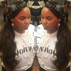 Braid With Weave, Halo Braid With Weave, Women With Braids, Braid Halo, Halo Braids, Black Hairstyle, Halo Braid, Find Hairstyles