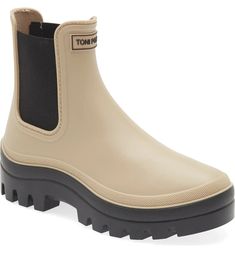 Toni Pons Carter Waterproof Chelsea Rain Boot (Women) | Nordstrom Hunter Ankle Boots, Rain Boots Women, Chelsea Rain Boots, Womens Rain Boots, Rain Boot, Chunky Platform, Chelsea Boot, Waterproof Boots, Short Boots