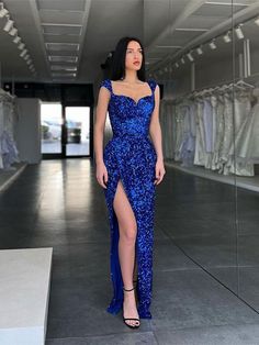 2025 Royal Blue Evening Dress Velvet Sequins Straps Sheath Long is made-to-order by professional tailors. You can choose from 40+ colors and sizes 2 to 16W. The dress details:Season:Spring,Summer,Fall,Winter;Waist:Natural;Back Style:Other;Silhouette:Sheath/Column;Fabric:Velvet Sequins;Embellishment:Other;Neckline:Straps;Sleeve:Sleeveless;Hemline/Train:Sweep/Brush Train;Built-In Bra:Yes;Shown Color:Royal Blue Uk Prom Dresses, Sequin Prom Dresses Mermaid, Blue Sequin Prom Dress, Sequins Prom Dress, Prom Dress Mermaid, Prom Dresses 2022, Prom Dresses 2023, Prom Dresses 2024, Mermaid Sequin