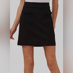 Cece Bow Detail Miniskirt Nwt Rich Black Size 6 This Chic Miniskirt, With Its Playful Bows And Standout Shape, Is A Bold Fashion Statement Double Lined 67% Rayon, 28% Nylon, 5% Spandex Approx Measurements Waist 16” Length 17.5” Chic Skirted Skort With Pockets, Chic Mini Hem Skort For Work, Elegant Mini Hem Relaxed Skirt Skort, Elegant Relaxed Mini Hem Skort, Chic Mini Skirt For Workwear, Chic Mini Skirt With Mini Hem For Work, Mini Length Lined Skort For Office, Office Mini Skort With Lined Skirt, Office Mini Length Lined Skort