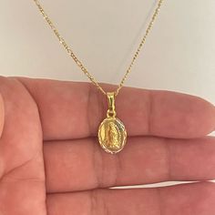 New! 18k Gold Filked, Brass Won’t Tarnish Water Resistant Hypoallergenic, Nickel Free Cadena De La Virgencita De Guadalupe Virgin Mary Necklace Quince Jewelry Gold, Jewelry Necklace, Name Necklace Gold Mexican, Mother Mary Necklace, Gold Chain Women, Virgencita Necklace, Virgin Mary Necklace Gold, Gold Virgin Mary Necklace, Gold Virgencita Necklace