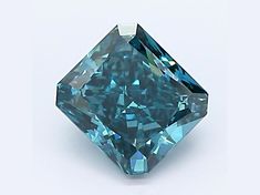 a blue diamond on a white background