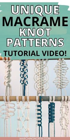 Sweater Knitting Patterns Easy Knots, Beginners Macrame, Macrame Projects Ideas, Diy Macrame Plant Hanger Pattern, Unique Macrame, Macrame Wall Hanging Tutorial, Easy Macrame