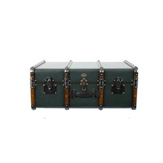 Authentic Models Americas Office Furniture Authentic Models Americas Stateroom Trunk Table, Petrol Steamer Trunk Coffee Table, Locks And Keys, Trunk Table, Restless Soul, Christmas Clock, Travel Trunk, Trunks And Chests, Coffee Table Trunk, Authentic Models