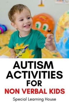 Autism activities to help increase communication, fine motor skills, sensory play skills, interaction & more in your home or autism classroom! Nonverbal Preschool Activities, Slp Nonverbal Activities, Fun Special Education Activities, Velcro Sensory Play, Rbt Session Activities, Non Verbal Asd Activities, Non Verbal Classroom, Preschool Intervention Activities, Nonverbal Speech Therapy Activities