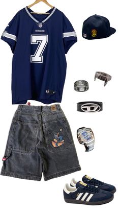 Cholo Outfit, Style Jorts, Baggy Outfit Ideas, Outfit For Summer, Street Fashion Men Streetwear, Tomboy Style Outfits, Streetwear Men Outfits, Swaggy Outfits