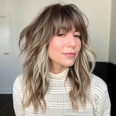 Shag With Bangs, Layered Shag, Long Shag Hairstyles, Mermaid Hair Color, Long Shag Haircut, Long Shag, Beauty Hair Color, Long Haircuts