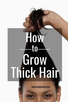 Thicker Hair Naturally, Grow Thicker Hair, Natural Hair Growth Remedies, Best Hair Mask, Natural Hair Mask, Hair Growing, New Hair Growth, Diy Hair Mask