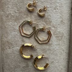 Double gold wire used to create a really unique look! Earrings are very lightweight and perfect for every day or elevating a basic outfit. Gold Goddess, Gold Filled Hoops, Gold Wire, Basic Outfits, Gold Filled, Every Day, Hoop Earrings, Gold