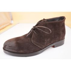 Canali Dark Brown Suede Chukka Hiking Boots Size 9 New Lace Up $645 Ankle New With Out Box Condition Notes: May Have Been Tried On In Store Lightly Weathered Calfskin Suede Enriches A Handsome Italian Chukka Boot In A Classic Silhouette. Lace-Up Style Leather Upper And Lining/Rubber Sole Made In Italy Purchased From A Brand Authorized Retail Store's Display Floor Msrp: 645.00 Style Name: Chukka Color Name: Dark Brown Shoe Size: 9.0 Us 42.0 Eu Shoe Width: Medium (D, M) With Some Manufacturers The Dark Brown Shoes, Retail Store Display, Suede Chukkas, Chukka Boot, Brown Shoe, Classic Silhouette, Lace Boots, Brown Suede, Up Styles