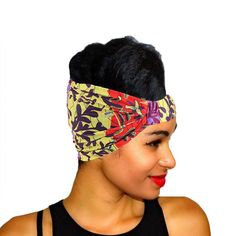 African printed wide edge head with bundle hair band ladies sports headscarfStyle: Europe and the United StatesType: head hoop, hair bandStyle: Men and Women Universal Cotton Headband, Twist Style, Sports Prints, Sports Models, Bandana Hairstyles, African Pattern, Headband Styles, Headbands For Women, Aruba