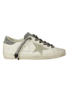 100% Leather Golden Goose Sneakers, Prada Leather, Star Sneakers, Super Star, Marine Serre, Sneaker Wedge, Card Holder Leather, Golden Goose, Dolce & Gabbana