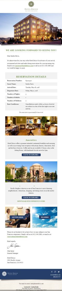 an image of a web page for a hotel