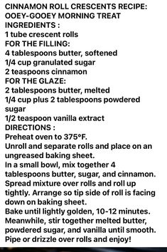 the instructions for how to make an ice cream recipe