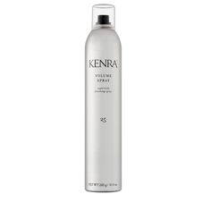 Kenra Volume Spray 25 provides the maximum amount of volume and hold possible. This volumizing spray leaves hair looking natural and shiny while imparting the strength and volume necessary to make any style last all day. For super hold finish: Shake well. Hold can 8-10 inches away, and spray in short bursts. To build volume: Spray between layers at base. To secure long hair dressing: Spray over finished style. Kendra Hair Products, Hair Spray For Hair Styling, Kenra Hairspray, Blonde Hair Spray, Best Hair Spray, Hair Texture Spray, Hair Setting Spray, Hair Gell, Kenra Hair Products