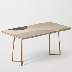 a table that has some sort of design on it