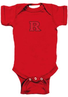 Casual Stretch Onesie With Short Sleeves, Fitted Cotton Bodysuit With Crew Neck, Fitted Cotton Basic Onesie, Red Short Sleeve Cotton Bodysuit, Red Cotton Short Sleeve Bodysuit, Casual Red Cotton Bodysuit, Red Cotton Bodysuit For Spring, Spring Red Cotton Bodysuit, Fitted Cotton Casual Onesie