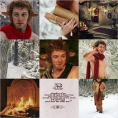 a collage of photos with some people in the snow and one has a fire