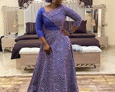 Long Ankara Dress Styles 2020, African Attire Dresses