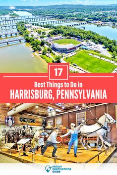 the cover of an article about things to do in harrisonburg, pennsylvania