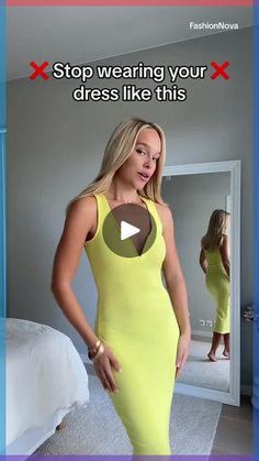 Easy DIY dress hack ✨ @FashionNova If your dress or shirt is too big try this hack! #dresshack #fashionhack #fashionweek. Catben Fan · Original audio Dress Too Big Hacks No Sew, Dress Hacks Tips, How To Shorten A Dress, Easy Diy Dress, Knotted Maxi Dress, Dress Hack, Diy Maxi Dress, Shoe Hacks, Easy Clothing